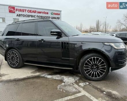 Серый Ленд Ровер Рендж Ровер, объемом двигателя 4.37 л и пробегом 207 тыс. км за 35000 $, фото 2 на Automoto.ua