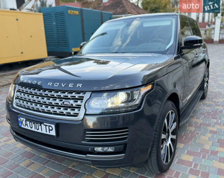Серый Ленд Ровер Рендж Ровер, объемом двигателя 4.37 л и пробегом 179 тыс. км за 31900 $, фото 6 на Automoto.ua