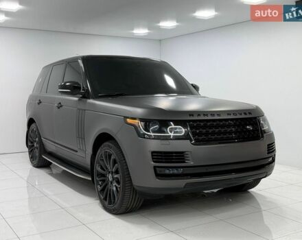 Серый Ленд Ровер Рендж Ровер, объемом двигателя 4.4 л и пробегом 230 тыс. км за 32000 $, фото 8 на Automoto.ua