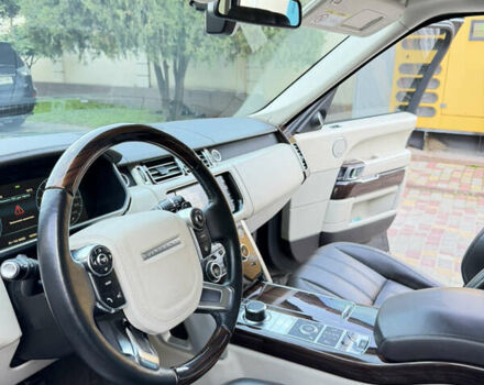 Серый Ленд Ровер Рендж Ровер, объемом двигателя 4.37 л и пробегом 179 тыс. км за 31900 $, фото 16 на Automoto.ua