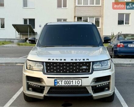 Серый Ленд Ровер Рендж Ровер, объемом двигателя 4.37 л и пробегом 210 тыс. км за 41499 $, фото 1 на Automoto.ua