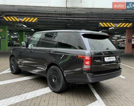 Серый Ленд Ровер Рендж Ровер, объемом двигателя 4.37 л и пробегом 271 тыс. км за 29990 $, фото 4 на Automoto.ua