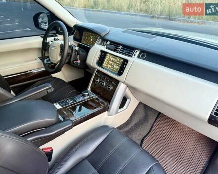 Серый Ленд Ровер Рендж Ровер, объемом двигателя 4.37 л и пробегом 210 тыс. км за 41499 $, фото 24 на Automoto.ua