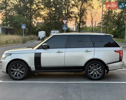 Серый Ленд Ровер Рендж Ровер, объемом двигателя 4.37 л и пробегом 210 тыс. км за 41499 $, фото 2 на Automoto.ua