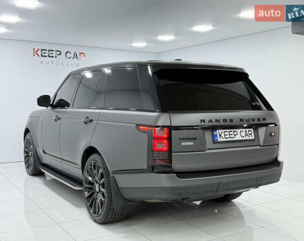 Серый Ленд Ровер Рендж Ровер, объемом двигателя 4.4 л и пробегом 220 тыс. км за 32000 $, фото 7 на Automoto.ua