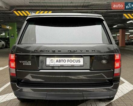 Серый Ленд Ровер Рендж Ровер, объемом двигателя 4.37 л и пробегом 271 тыс. км за 29990 $, фото 8 на Automoto.ua