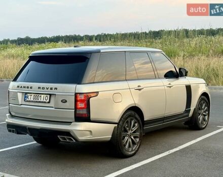 Серый Ленд Ровер Рендж Ровер, объемом двигателя 4.37 л и пробегом 210 тыс. км за 41499 $, фото 5 на Automoto.ua