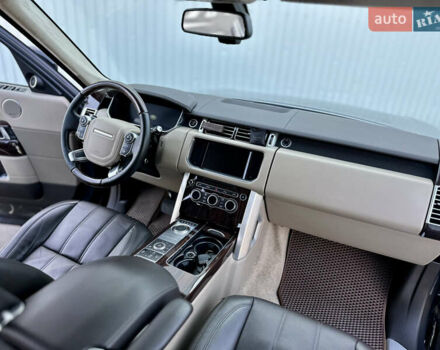 Серый Ленд Ровер Рендж Ровер, объемом двигателя 4.37 л и пробегом 100 тыс. км за 42000 $, фото 48 на Automoto.ua