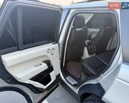 Серый Ленд Ровер Рендж Ровер, объемом двигателя 4.37 л и пробегом 210 тыс. км за 41499 $, фото 11 на Automoto.ua