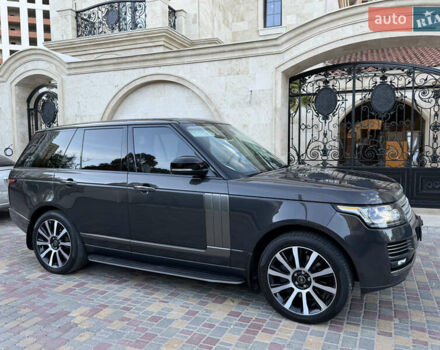 Серый Ленд Ровер Рендж Ровер, объемом двигателя 4.37 л и пробегом 179 тыс. км за 31900 $, фото 8 на Automoto.ua