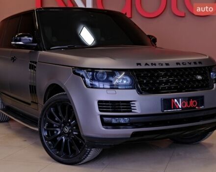 Сірий Ленд Ровер Рендж Ровер, об'ємом двигуна 4.37 л та пробігом 227 тис. км за 31900 $, фото 5 на Automoto.ua