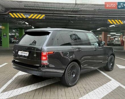 Серый Ленд Ровер Рендж Ровер, объемом двигателя 4.37 л и пробегом 271 тыс. км за 29990 $, фото 6 на Automoto.ua