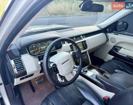 Серый Ленд Ровер Рендж Ровер, объемом двигателя 4.37 л и пробегом 210 тыс. км за 41499 $, фото 9 на Automoto.ua