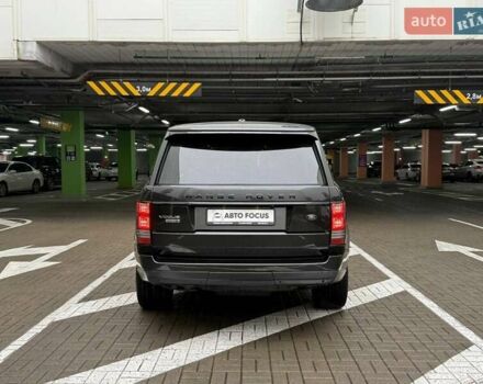 Серый Ленд Ровер Рендж Ровер, объемом двигателя 4.37 л и пробегом 271 тыс. км за 29990 $, фото 5 на Automoto.ua