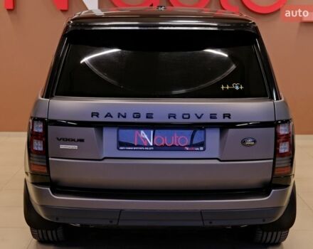 Сірий Ленд Ровер Рендж Ровер, об'ємом двигуна 4.37 л та пробігом 227 тис. км за 31900 $, фото 12 на Automoto.ua