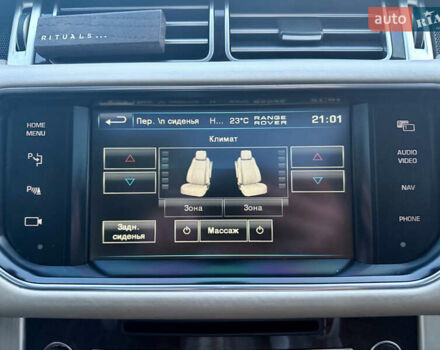 Серый Ленд Ровер Рендж Ровер, объемом двигателя 4.37 л и пробегом 210 тыс. км за 41499 $, фото 39 на Automoto.ua