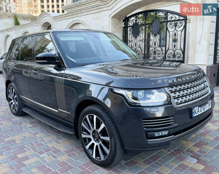 Серый Ленд Ровер Рендж Ровер, объемом двигателя 4.37 л и пробегом 179 тыс. км за 31900 $, фото 2 на Automoto.ua