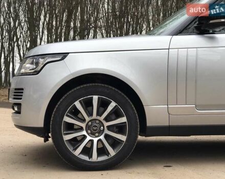 Серый Ленд Ровер Рендж Ровер, объемом двигателя 3 л и пробегом 201 тыс. км за 37900 $, фото 13 на Automoto.ua