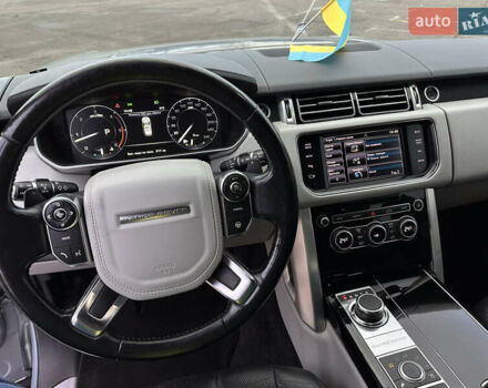 Сірий Ленд Ровер Рендж Ровер, об'ємом двигуна 4.37 л та пробігом 190 тис. км за 29500 $, фото 14 на Automoto.ua