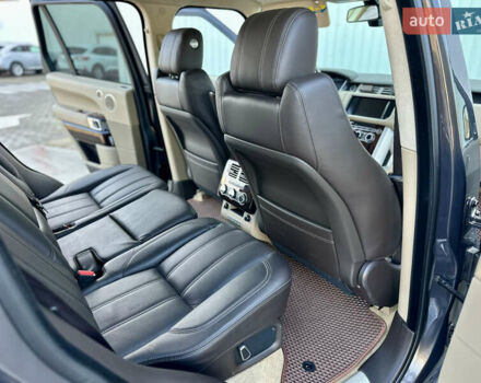 Серый Ленд Ровер Рендж Ровер, объемом двигателя 4.37 л и пробегом 100 тыс. км за 42000 $, фото 44 на Automoto.ua