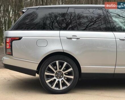Серый Ленд Ровер Рендж Ровер, объемом двигателя 3 л и пробегом 201 тыс. км за 37900 $, фото 18 на Automoto.ua