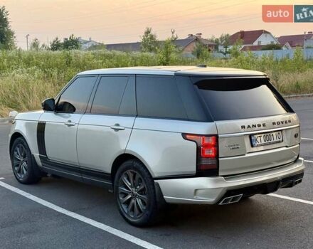 Серый Ленд Ровер Рендж Ровер, объемом двигателя 4.37 л и пробегом 210 тыс. км за 41499 $, фото 3 на Automoto.ua