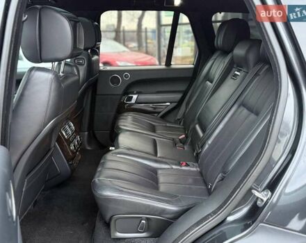 Серый Ленд Ровер Рендж Ровер, объемом двигателя 4.37 л и пробегом 207 тыс. км за 35000 $, фото 23 на Automoto.ua