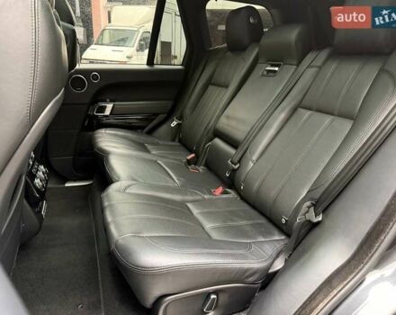 Серый Ленд Ровер Рендж Ровер, объемом двигателя 4.37 л и пробегом 271 тыс. км за 29990 $, фото 11 на Automoto.ua