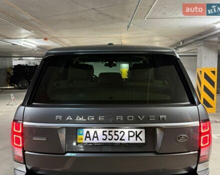 Сірий Ленд Ровер Рендж Ровер, об'ємом двигуна 5 л та пробігом 174 тис. км за 38000 $, фото 6 на Automoto.ua