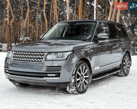 Серый Ленд Ровер Рендж Ровер, объемом двигателя 4.37 л и пробегом 280 тыс. км за 23000 $, фото 2 на Automoto.ua