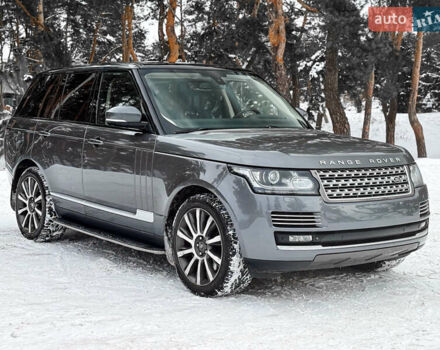 Серый Ленд Ровер Рендж Ровер, объемом двигателя 4.37 л и пробегом 280 тыс. км за 23000 $, фото 1 на Automoto.ua