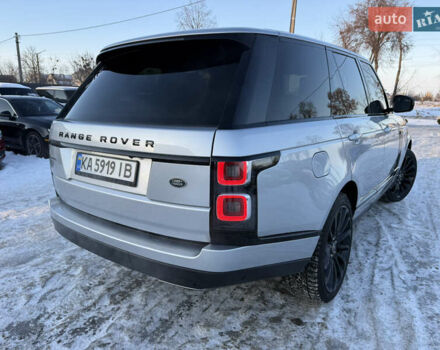 Сірий Ленд Ровер Рендж Ровер, об'ємом двигуна 5 л та пробігом 154 тис. км за 44999 $, фото 7 на Automoto.ua