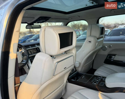 Сірий Ленд Ровер Рендж Ровер, об'ємом двигуна 5 л та пробігом 154 тис. км за 44999 $, фото 18 на Automoto.ua