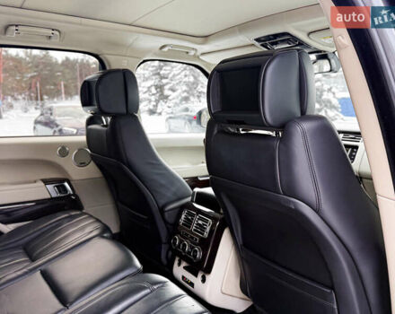 Серый Ленд Ровер Рендж Ровер, объемом двигателя 4.37 л и пробегом 280 тыс. км за 23000 $, фото 10 на Automoto.ua