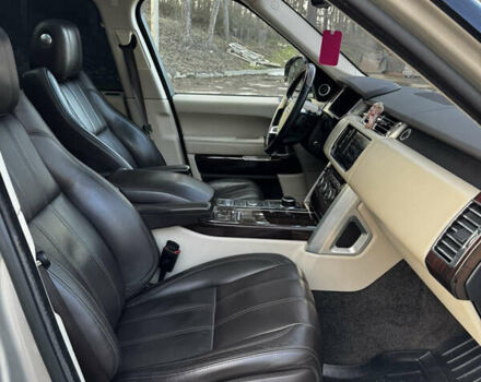 Серый Ленд Ровер Рендж Ровер, объемом двигателя 3 л и пробегом 274 тыс. км за 24000 $, фото 11 на Automoto.ua