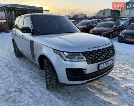 Сірий Ленд Ровер Рендж Ровер, об'ємом двигуна 5 л та пробігом 154 тис. км за 44999 $, фото 3 на Automoto.ua