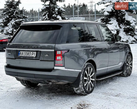 Серый Ленд Ровер Рендж Ровер, объемом двигателя 4.37 л и пробегом 280 тыс. км за 23000 $, фото 4 на Automoto.ua