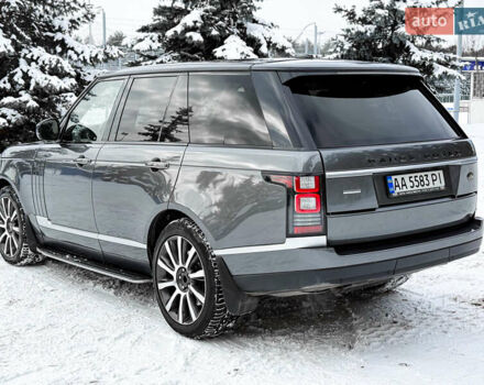 Серый Ленд Ровер Рендж Ровер, объемом двигателя 4.37 л и пробегом 280 тыс. км за 23000 $, фото 5 на Automoto.ua