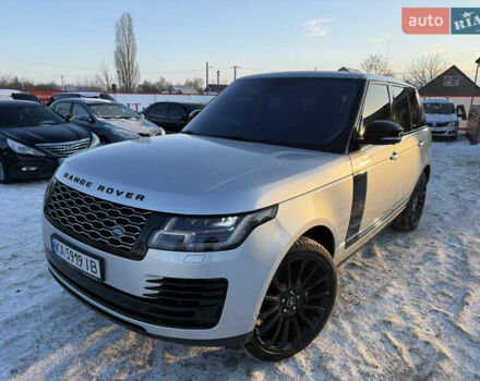 Сірий Ленд Ровер Рендж Ровер, об'ємом двигуна 5 л та пробігом 154 тис. км за 44999 $, фото 1 на Automoto.ua