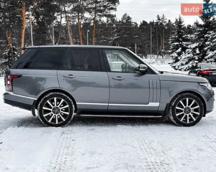Серый Ленд Ровер Рендж Ровер, объемом двигателя 4.37 л и пробегом 280 тыс. км за 23000 $, фото 6 на Automoto.ua