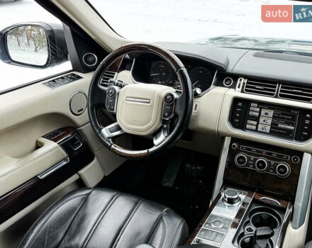 Серый Ленд Ровер Рендж Ровер, объемом двигателя 4.37 л и пробегом 280 тыс. км за 23000 $, фото 9 на Automoto.ua