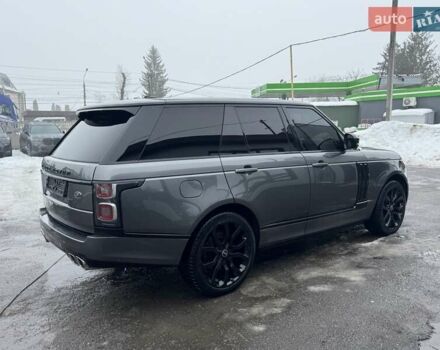 Серый Ленд Ровер Рендж Ровер, объемом двигателя 3 л и пробегом 83 тыс. км за 36900 $, фото 120 на Automoto.ua