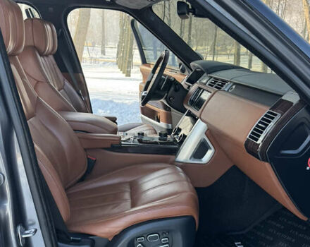 Сірий Ленд Ровер Рендж Ровер, об'ємом двигуна 4.37 л та пробігом 124 тис. км за 37999 $, фото 17 на Automoto.ua