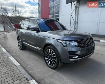 Серый Ленд Ровер Рендж Ровер, объемом двигателя 4.4 л и пробегом 125 тыс. км за 37900 $, фото 7 на Automoto.ua