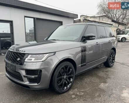 Серый Ленд Ровер Рендж Ровер, объемом двигателя 3 л и пробегом 83 тыс. км за 36900 $, фото 136 на Automoto.ua