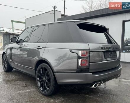 Серый Ленд Ровер Рендж Ровер, объемом двигателя 3 л и пробегом 83 тыс. км за 36900 $, фото 111 на Automoto.ua