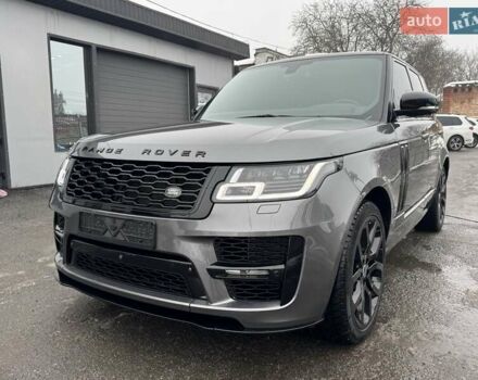 Серый Ленд Ровер Рендж Ровер, объемом двигателя 3 л и пробегом 83 тыс. км за 36900 $, фото 134 на Automoto.ua