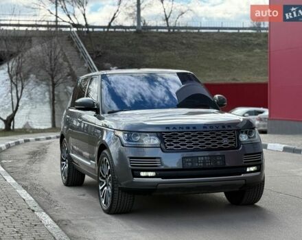 Серый Ленд Ровер Рендж Ровер, объемом двигателя 4.4 л и пробегом 125 тыс. км за 37900 $, фото 3 на Automoto.ua