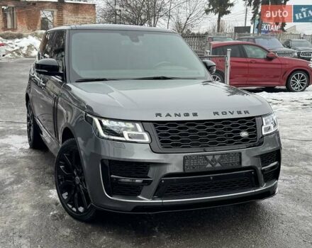 Серый Ленд Ровер Рендж Ровер, объемом двигателя 3 л и пробегом 83 тыс. км за 36900 $, фото 52 на Automoto.ua