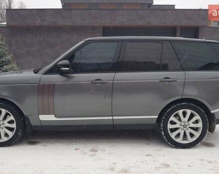 Серый Ленд Ровер Рендж Ровер, объемом двигателя 2.99 л и пробегом 245 тыс. км за 36000 $, фото 12 на Automoto.ua